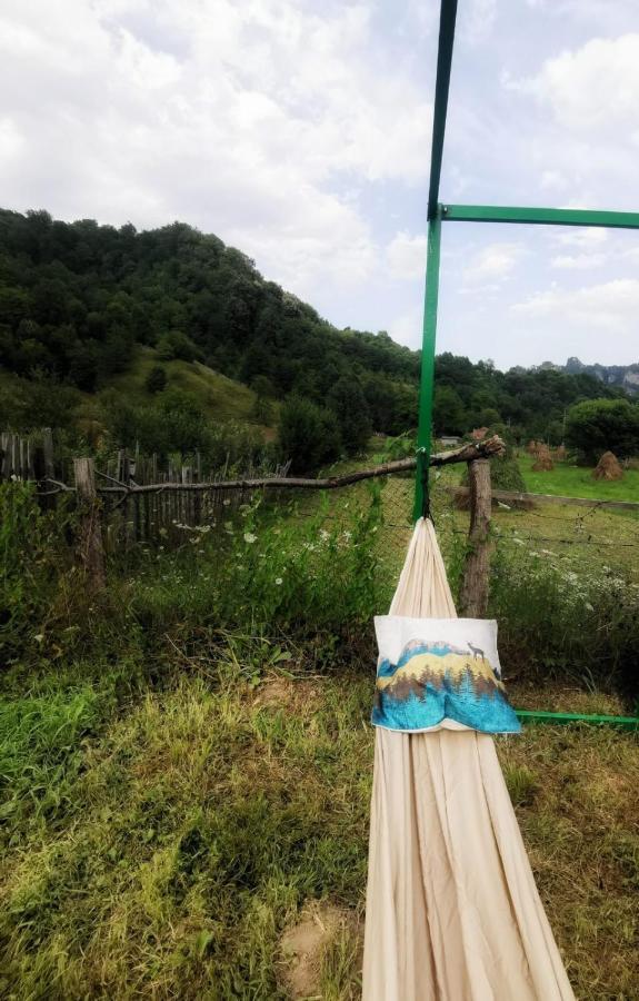 Luna Rock Glamping Brezoi - Blue Scai Exterior foto