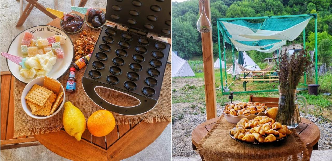 Luna Rock Glamping Brezoi - Blue Scai Exterior foto