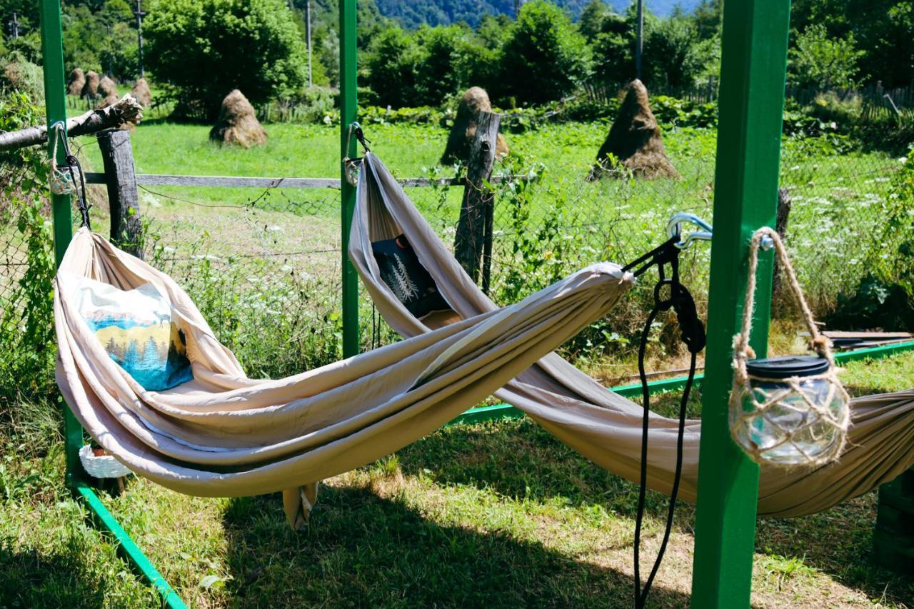 Luna Rock Glamping Brezoi - Blue Scai Exterior foto