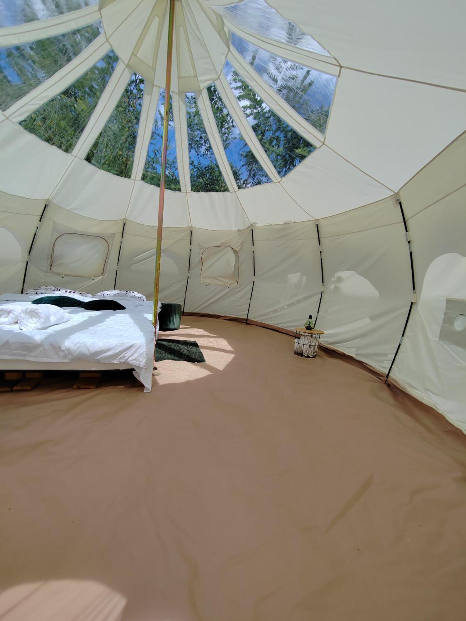 Luna Rock Glamping Brezoi - Blue Scai Exterior foto